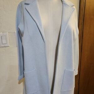 Baby Blue Sweater Jacket